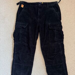 Empyre Pants Cargo Corduroy Black